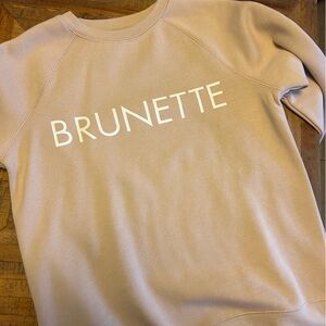 Brunette the Label. New without tags. Size M/L